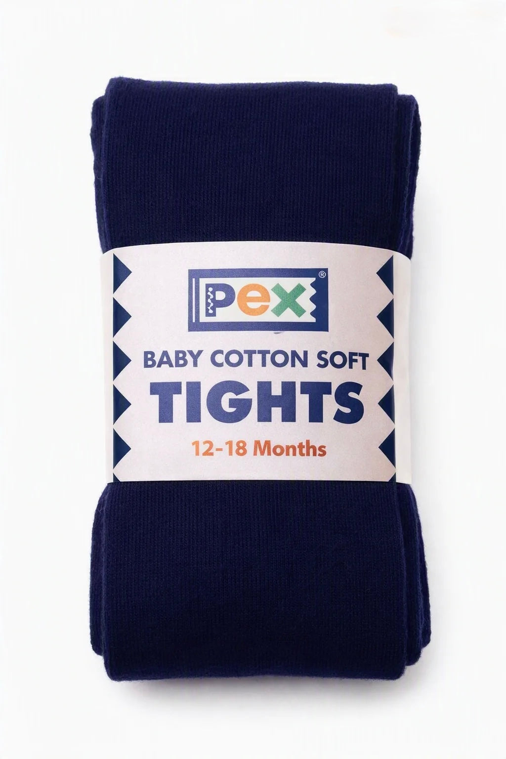 Pex Baby Plain Tights White/Navy